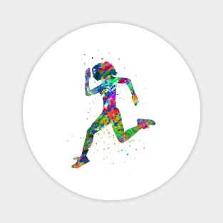 Running woman Magnet